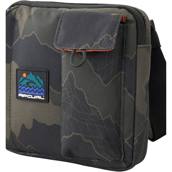 2025 Rip Curl 24/7 Pouch Search Camo 01FMSB - Black / Olive